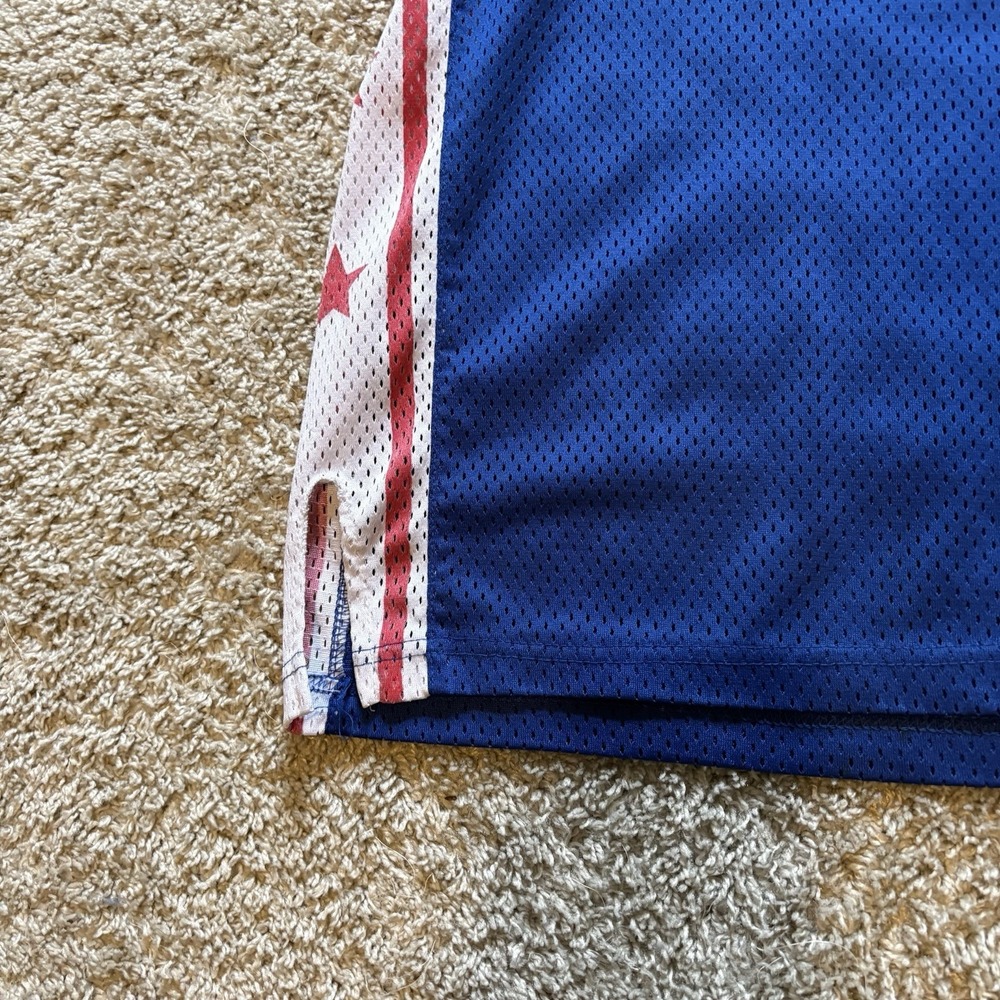 Philadelphia Philly #6 Vintage Throwbacks Blacktop Edition‎ Basketball Jersey 3X - Picture 6 of 8